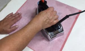 Stabilizing t-shirt for quilt