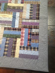 Patch style quilt