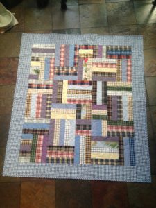 Patch style quilt