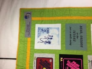 Custom T-shirt Quilt