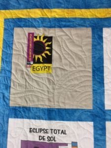 Close up of T-shirt Quilt