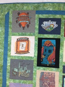 Phish T-Shirt Quilt